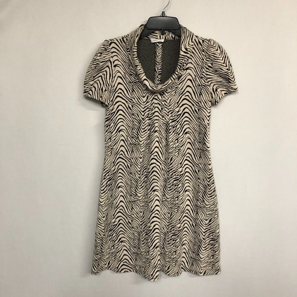 CK Calvin Klein Women Short Sleeve Dress Size 4 Polyester Blend M028 -22 - Picture 1 of 13